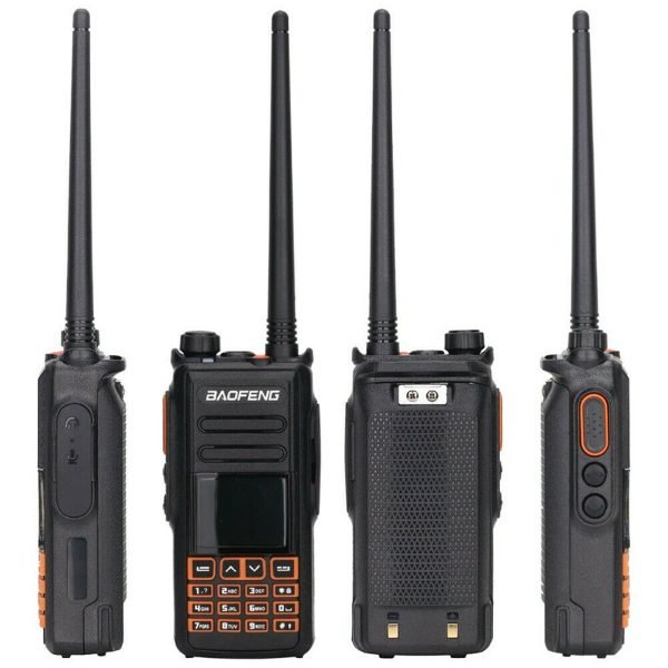 BAOFENG DM-X GPS Walkie Talkie Dual Band 2 Tier Dual Time Slot DMR Analog 2 Way Radio