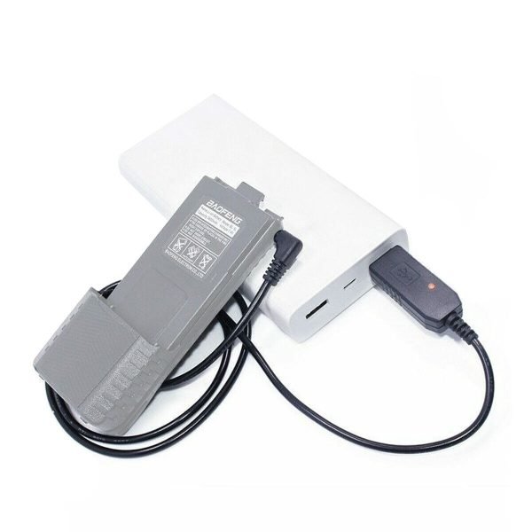 Baofeng Bulgaria BAOFENG 2.5mm USB захранващ кабел за BaoFeng UV-5R UV-S9/PLUS UV-82
